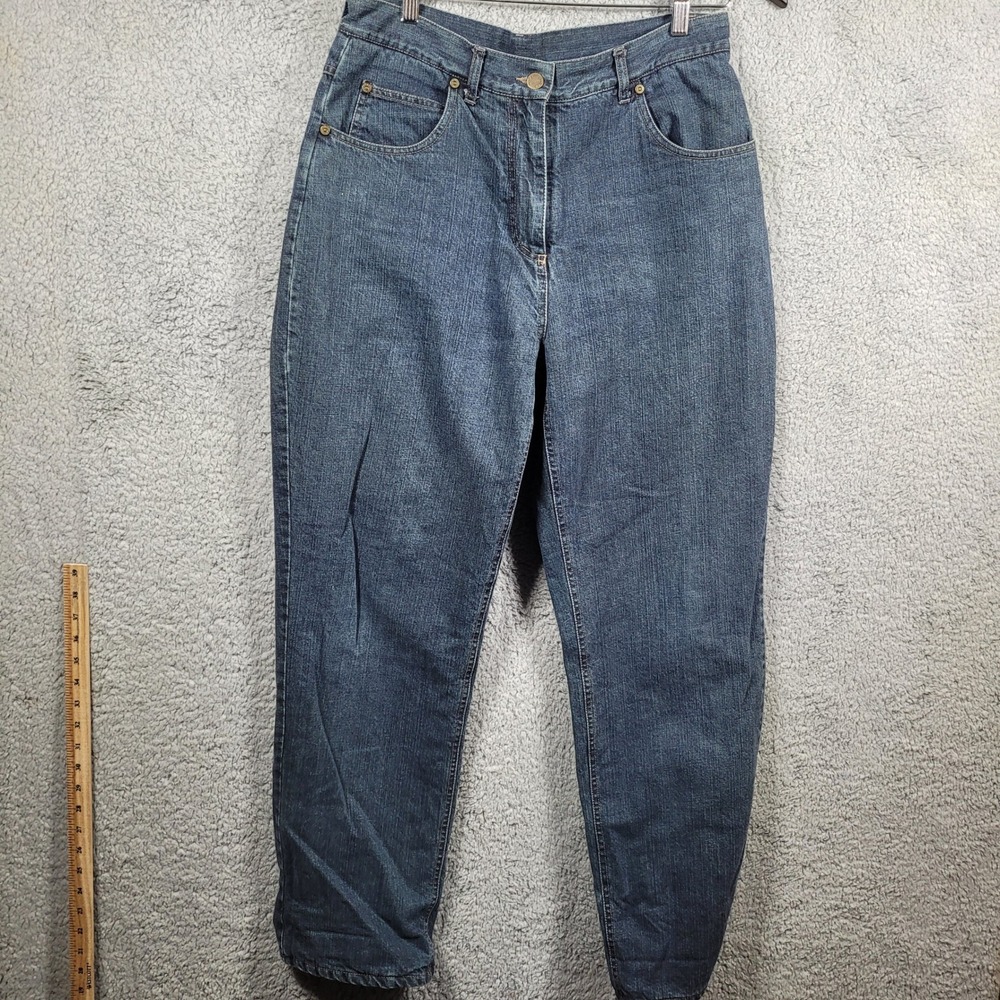 Woolrich Womens 1092RS Denim Size 10 Jeans Fleece Lined High Rise Comfort‎